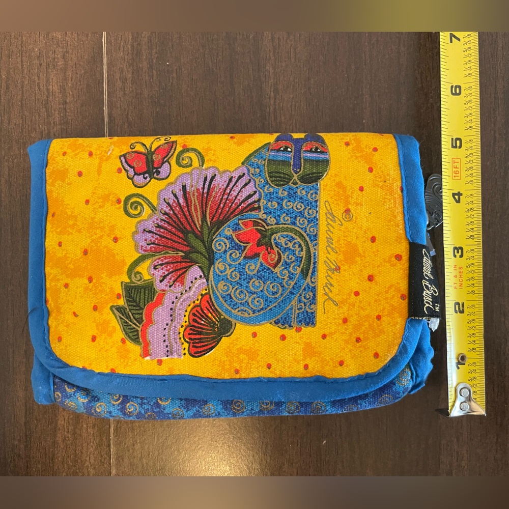 NWT Laurel Burch small cosmetic bag wallet